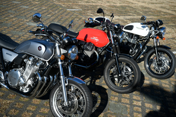 ネオクラシックなバイク達