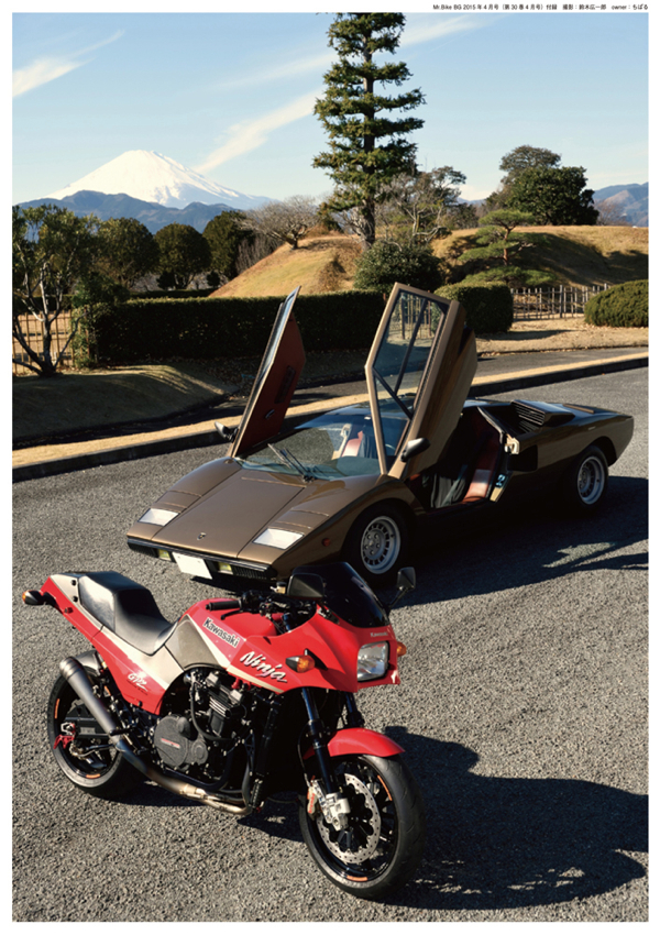 GPZ900R&Countach